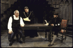Actors (L-R) Philip Bosco, Robert Stattel and Campbell Scott in a scene from the Roundabout Theater Co.'s production of the play "A Man For All Seasons." (New York)