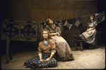 Actresses (L-R) Jennifer Parsons, Rosemary McNamara and Lynn Lobban in a scene from the Broadway musical "Quilters." (New York)