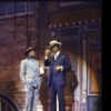 Actors (L-R) Robert Guillaume & James Randolph in a scene fr. the Broadway revival of the musical "Guys and Dolls." (New York)
