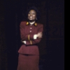 Actress Ernestine Jackson in a scene fr. the Broadway revival of the musical "Guys and Dolls." (New York)