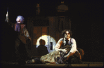 Actors (L-R) Ken Jennings & Len Cariou in a scene fr. the Broadway musical "Sweeney Todd." (New York)