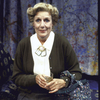 Actress Nancy Marchand in a scene from the Roundabout Theater Co.'s production of the play "Black Comedy " (New York)