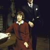 Actors Laura Esterman and Edmund C. Davys in a scene from the Roundabout Theater Co.'s production of the play "The Show-Off" (New York)