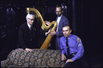 Actors (L-R) Eli Wallach, Joe Spano and Hector Elizondo in a scene from the Roundabout Theater Co.'s production of the play "The Price " (New York)