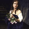 Actress Elizabeth McGovern in a scene fr. the Roundabout Theater Co.'s production of the play "Hamlet." (New York)