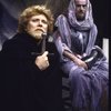 Actors (L-R) Stephen Lang & Robert Hogan in a scene fr. the Roundabout Theater Co.'s production of the play "Hamlet." (New York)