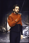 Actor Billy Campbell in a scene fr. the Roundabout Theater Co.'s production of the play "Hamlet." (New York)