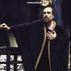 Actors (Top-Bottom) Stephen Lang & Michael Cristofer in a scene fr. the Roundabout Theater Co.'s production of the play "Hamlet." (New York)