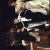 Actors (L-R) Louis Jourdan, Jim Broaddus & Patricia Elliott in a scene fr. the Circle in the Square production of the play "13 Rue de L'Amour." (New York)