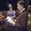 Actors Elizabeth Wilson and John Glover in a scene from the Circle in the Square production of the play "The Importance of Being Earnest." (New York)