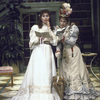 Actresses (L-R) Kathleen Widdoes and Patricia Conolly in a scene from the Circle in the Square production of the play "The Importance of Being Earnest." (New York)
