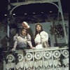 Actresses (L-R) Patricia Conolly and Kathleen Widdoes in a scene from the Circle in the Square production of the play "The Importance of Being Earnest." (New York)