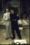 Actors (L-R) John Glover and James Valentine in a scene from the Circle in the Square production of the play "The Importance of Being Earnest." (New York)