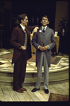 Actors (L-R) John Glover and James Valentine in a scene from the Circle in the Square production of the play "The Importance of Being Earnest." (New York)