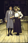 Actors Mary Louise Wilson and G. Wood in a scene from the Circle in the Square production of the play "The Importance of Being Earnest." (New York)