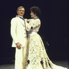 Actors Ann Sachs and George Grizzard in a scene from the Circle in the Square production of the play "Man and Superman." (New York)