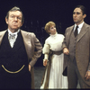 Actors (L-R) Robert Nichols, Laurie Kennedy and Michael O'Hare in a scene from the Circle in the Square production of the play "Man and Superman." (New York)