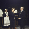 Actors (L-R) Barbara Lester, Mark Lamos and Richard Woods in a scene from the Circle in the Square production of the play "Man and Superman." (New York)