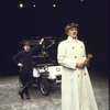Actors (L-R) Nicholas Woodeson and George Grizzard in a scene from the Circle in the Square production of the play "Man and Superman." (New York)