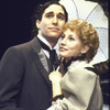 Actors Laurie Kennedy and Michael O'Hare in a scene from the Circle in the Square production of the play "Man and Superman." (New York)