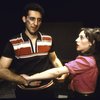Actors June Stein & John Turturro in a scene fr. the production of the Off-Broadway play "Danny and the Deep Blue Sea." (New York)