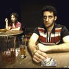 Actors June Stein & John Turturro in a scene fr. the production of the Off-Broadway play "Danny and the Deep Blue Sea." (New York)