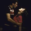 Actors June Stein & John Turturro in a scene fr. the production of the Off-Broadway play "Danny and the Deep Blue Sea." (New York)