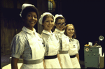 Actresses (L-R) Olivia Cole, Christinea Whitmore, Suzanne Lederer and Alice Nagel in a scene from the Circle in the Square production of the play "The National Health." (New York)