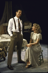 Actors Blythe Danner and Frank Converse in a scene from the Circle in the Square production of the play "A Streetcar Named Desire." (New York)