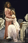 Actresses (L-R) Frances McDormand and Blythe Danner in a scene from the Circle in the Square production of the play "A Streetcar Named Desire." (New York)