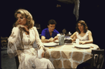 Actors (L-R) Blythe Danner, Aidan Quinn and Frances McDormand in a scene from the Circle in the Square production of the play "A Streetcar Named Desire." (New York)