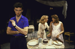 Actors (L-R) Aidan Quinn, Blythe Danner and Frances McDormand in a scene from the Circle in the Square production of the play "A Streetcar Named Desire." (New York)