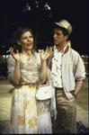 Actors Pamela Payton-Wright and Linc Richards in a scene from the replacement cast of the Circle in the Square production of the play "A Streetcar Named Desire." (New York)