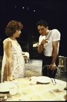 Actors (L-R) Jean Hackett and Kim Coates in a scene from the replacement cast of the Circle in the Square production of the play "A Streetcar Named Desire." (New York)