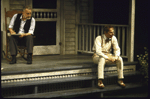 Actors (L-R) George C. Scott and John Cullum in a scene from the Circle in the Square production of the play "The Boys in Autumn." (New York)