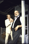 Actors (L-R) John Cullum and George C. Scott in a scene from the Circle in the Square production of the play "The Boys in Autumn." (New York)