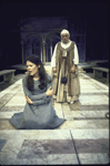 Actresses (L-R) Pamela Payton-Wright and Jan Miner in a scene from the Circle in the Square production of the play "Romeo and Juliet." (New York)