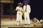 Actors Pamela Payton-Wright and Nicolas Surovy in a scene from the Circle in the Square production of the play "The Night of the Iguana." (New York)