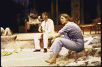 Actors Jane Alexander and Nicolas Surovy in a scene from the Circle in the Square production of the play "The Night of the Iguana." (New York)