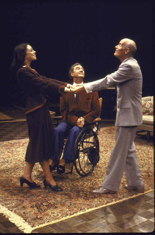 Actors (L-R) Maureen Anderman, Ellis Rabb and Roderick Cook in a scene ...