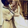 Actors Roberta Maxwell & Moses Gunn in a scene fr. the American Shakespeare Festival's production of the play "Othello." (Stratford)
