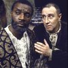 Actors (L-R) Moses Gunn & Lee Richardson in a scene fr. the American Shakespeare Festival's production of the play "Othello." (Stratford)