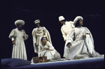 Actress Bette Henritze (C) with cast in a scene from the American Shakespeare Festival's production of the play "The Winter's Tale." (Stratford)