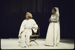 Actors Bette Henritze and Donald Madden in a scene from the American Shakespeare Festival's production of the play "The Winter's Tale." (Stratford)