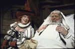 Actors Jan Miner and with B. Brydon in a scene from the American Shakespeare Festival's production of the play "The Merry Wives Of Windsor." (Stratford)