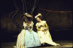 Actresses (L-R) Eileen Atkins & Tovah Feldshuh in a scene fr. the American Shakespeare Theatre's production of the play "As You Like It." (Stratford)