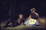 Actresses (L-R) Eileen Atkins & Tovah Feldshuh in a scene fr. the American Shakespeare Theatre's production of the play "As You Like It." (Stratford)