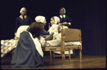 Actresses (L-R) Beth McDonald, Tovah Feldshuh, Debbie Wolf and Anna Levine in a scene from the American Shakespeare Theatre's production of the play "The Crucible." (Stratford)