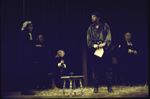 Actors (L-R) George Hearn, Wyman Pendleton, Anne Ives, Don Murray and William Larsen in a scene from the American Shakespeare Theatre's production of the play "The Crucible." (Stratford)