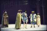 Actors (L-R) Josef Sommer, George Hearn, Victor Garber, Richard Dix and Maria Tucci in a scene from the American Shakespeare Festival's production of the play "The Winter's Tale." (Stratford)